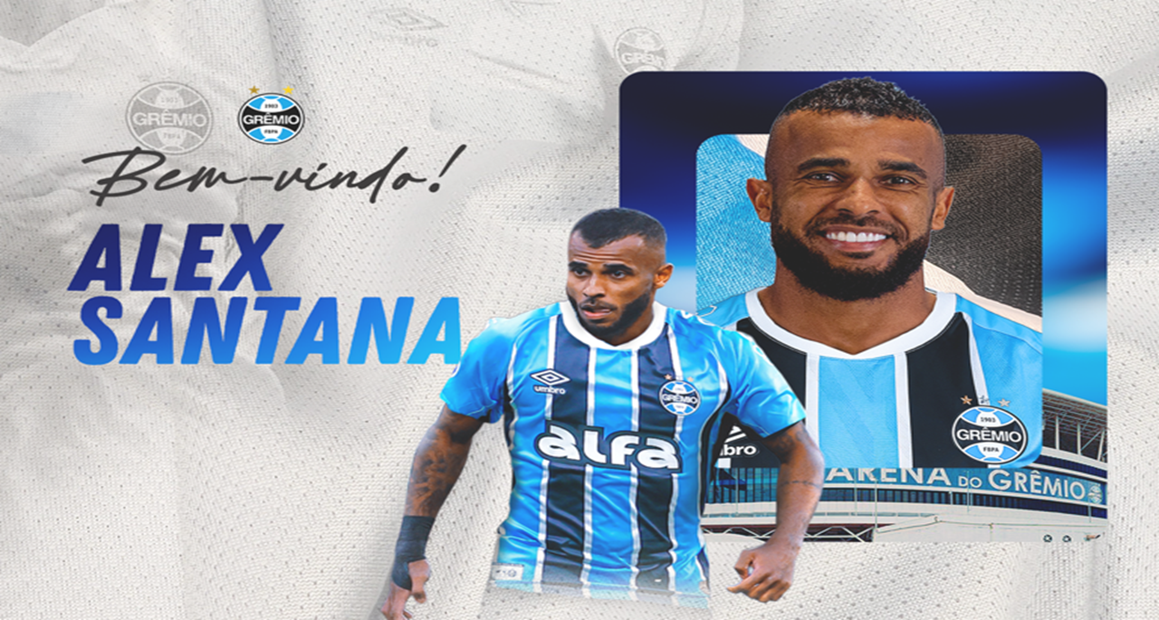 Grêmio confirma Alex Santana, emprestado pelo Corinthians