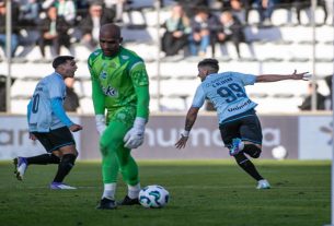 Braithwaite e Cristian Oliveira marcaram para o Tricolor Gaúcho.
