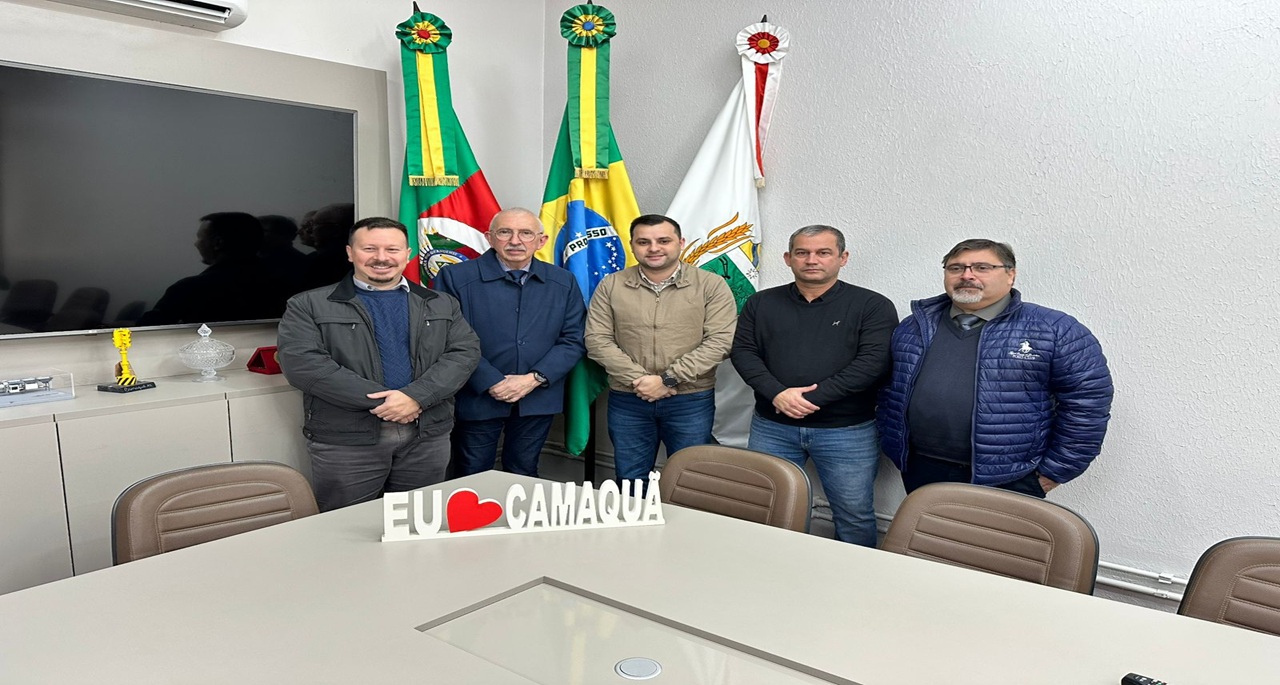 Representantes do IGP em Camaquã