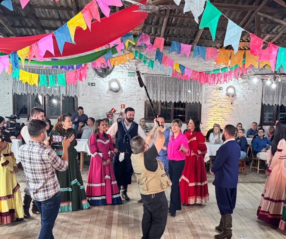 Reportagem RBS TV em Camaquã - Festas Julinas - Divulgação