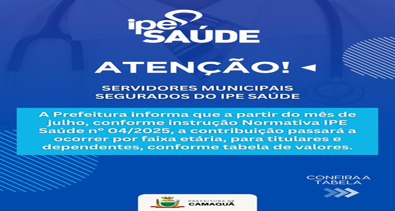 Mudanças tabela IPÊ a/c de julho/2025