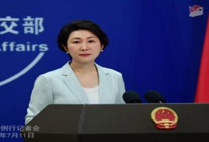 A porta-voz do Ministério das Relações Exteriores chinês, Mao Ning