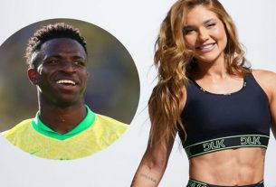 Virgínia Fonseca ganhou uma curtida de Vini Jr. logo que postou uma foto usando um look fitness ao lado da filhas Maria Alice e Maria Flor.