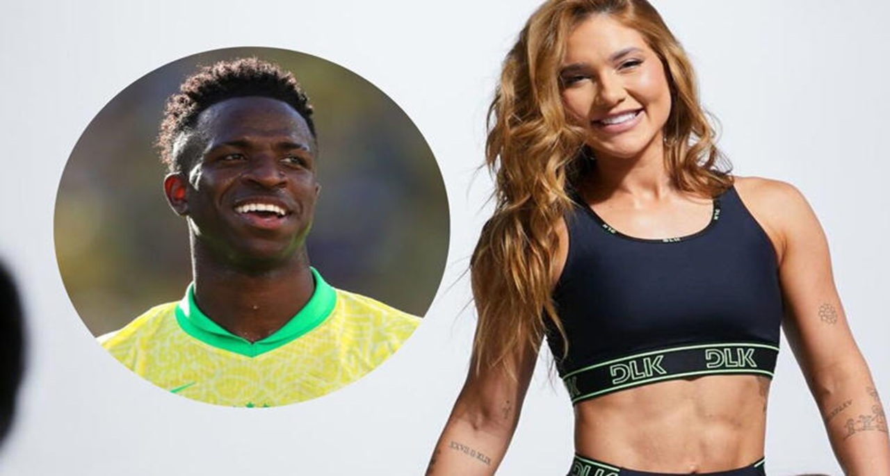 Virgínia Fonseca ganhou uma curtida de Vini Jr. logo que postou uma foto usando um look fitness ao lado da filhas Maria Alice e Maria Flor.