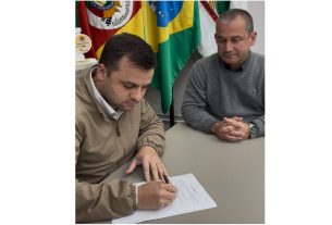 Prefeito de Camaquã, Abner Dillmann, e Vice