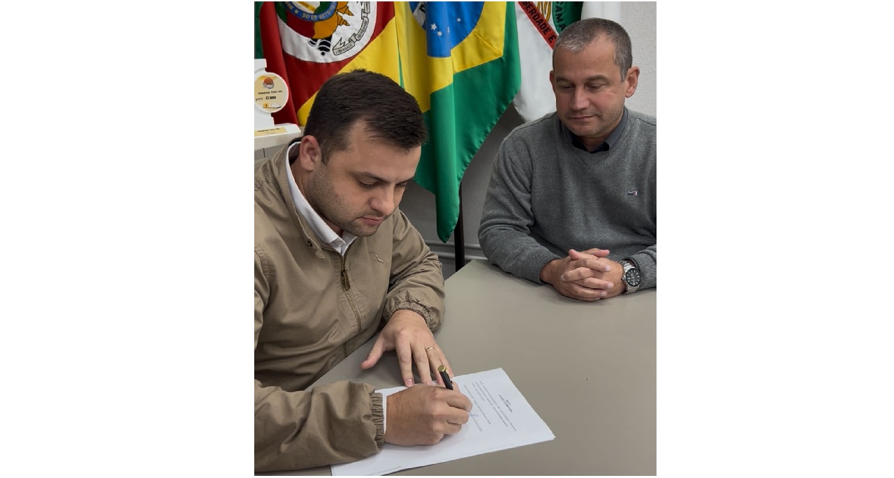 Prefeito de Camaquã, Abner Dillmann, e Vice