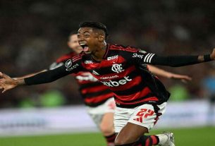 Bruno Henrique fez o gol que deu a vitória ao time rubro-negro no Maracanã.