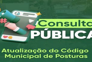 Município promove Consulta Pública