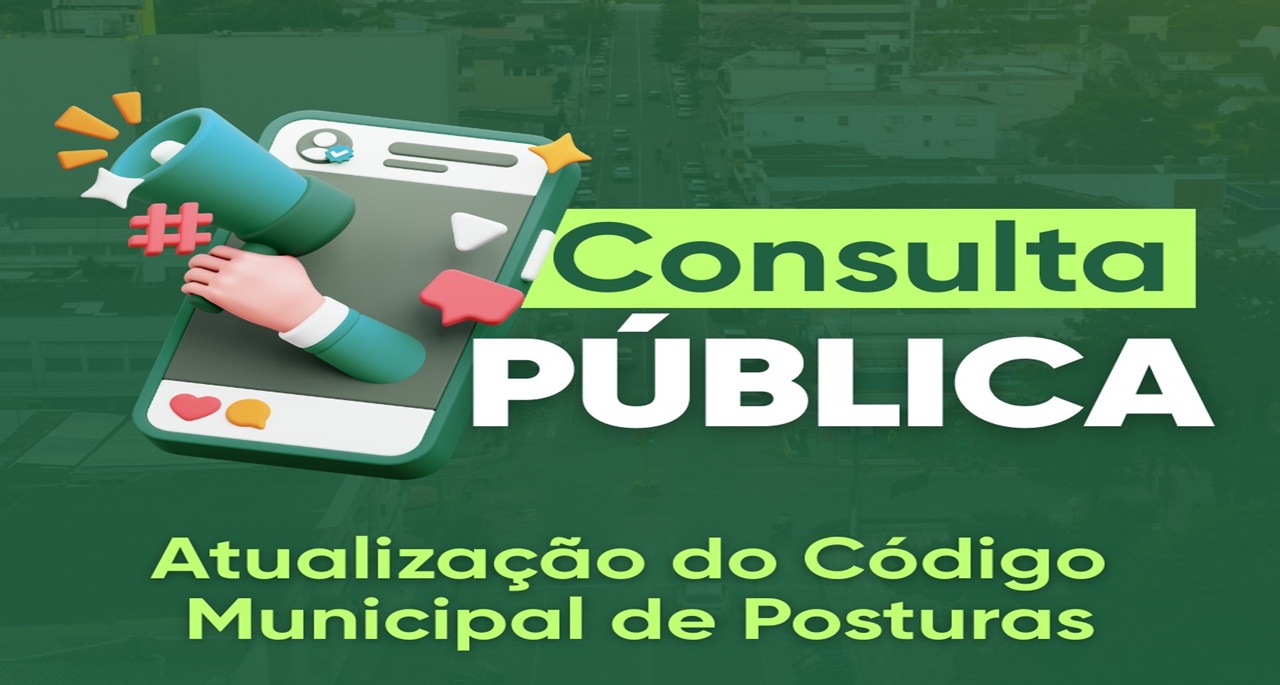 Município promove Consulta Pública