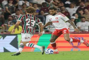 Inter empata em 1 a 1 com o Fluminense
