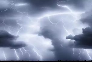 Temporais com fortes rajadas de vento, granizo e chuva intensa, associados a um sistema de baixa pressão