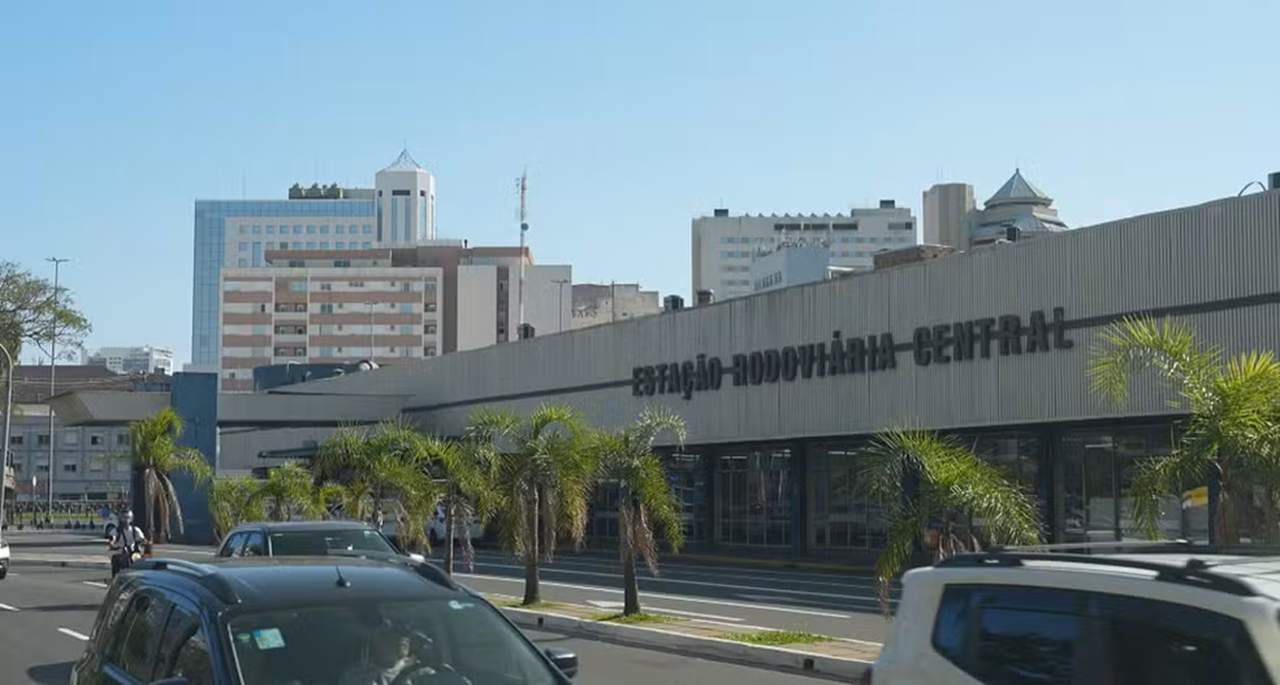 Estação Rodoviária de Porto Alegre — Foto: Aryel Martins/RBS TV
