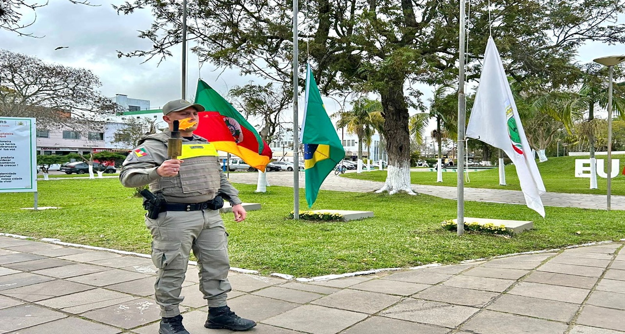 A Chama Votiva estava sob vigília no 30º BPM
