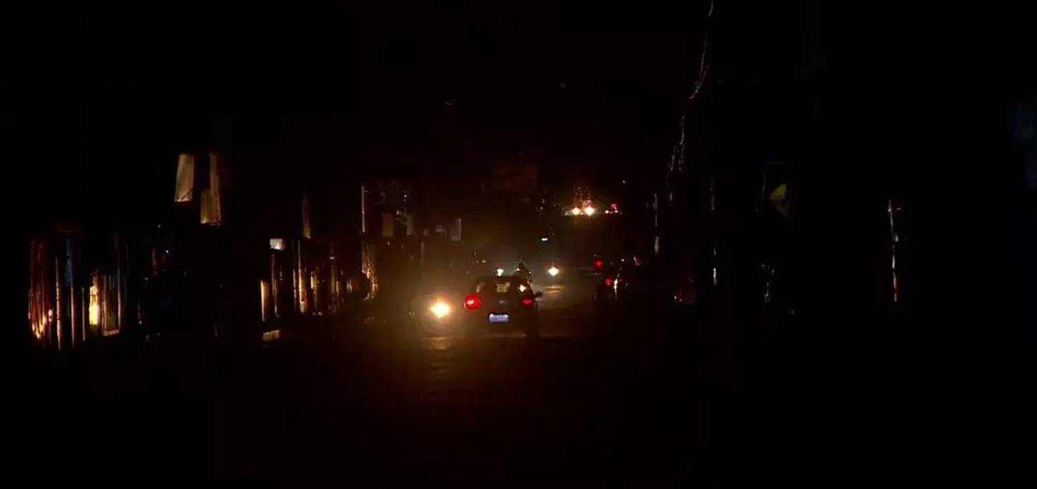 Incêndio em subestação provoca apagão