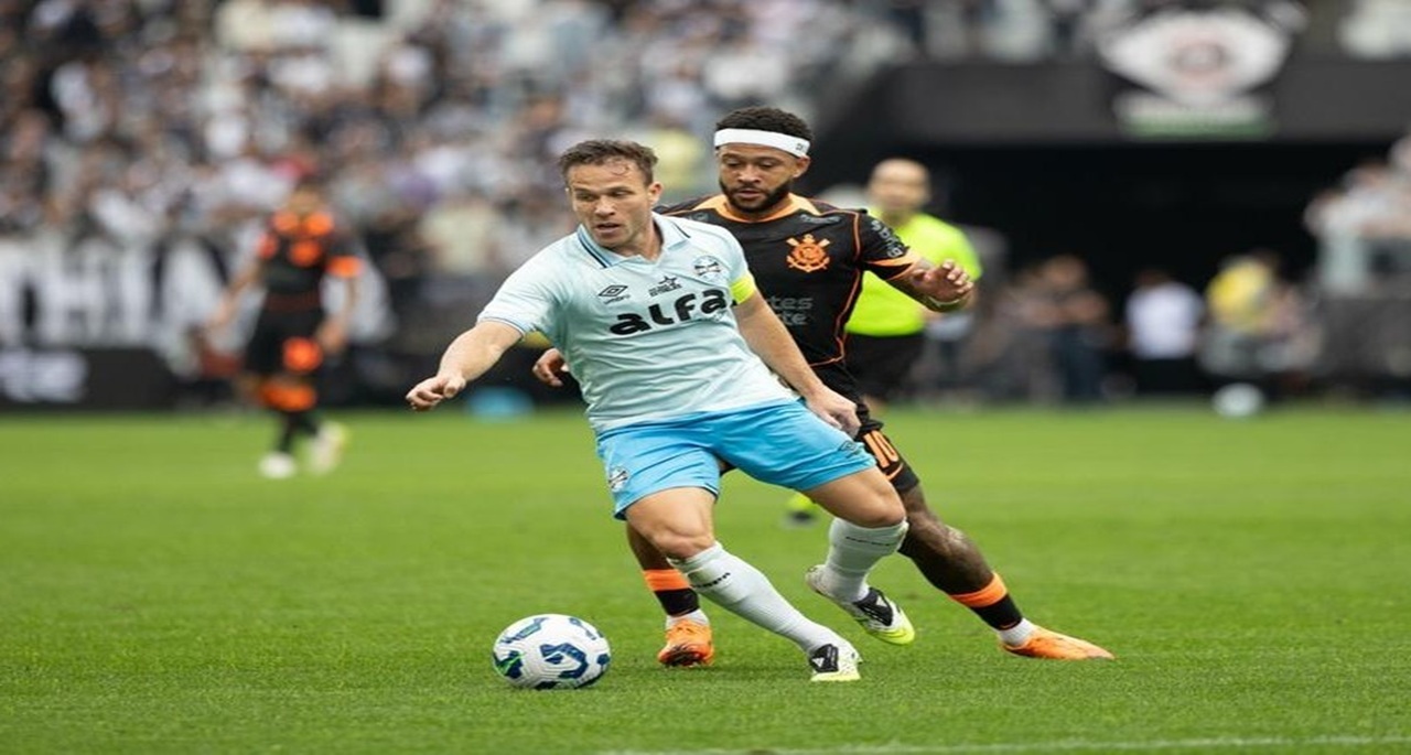 Grêmio perde para o Corinthians