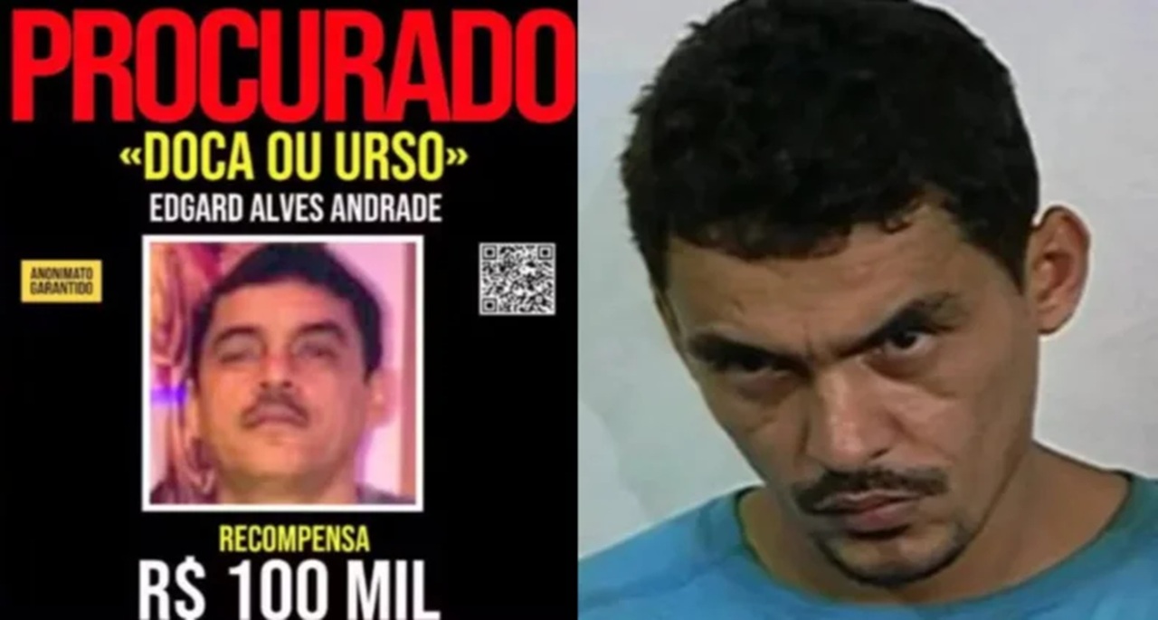 Doca-procurado - Foto Divulgação Disque Denúncia - Reprodução TV Globo