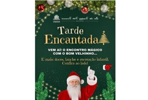 Chegada do Papai Noel, em Camaquã