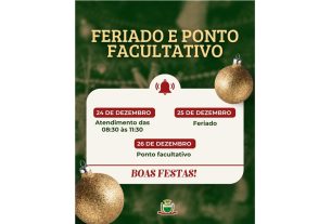 Ponto Facultativo - Feriado