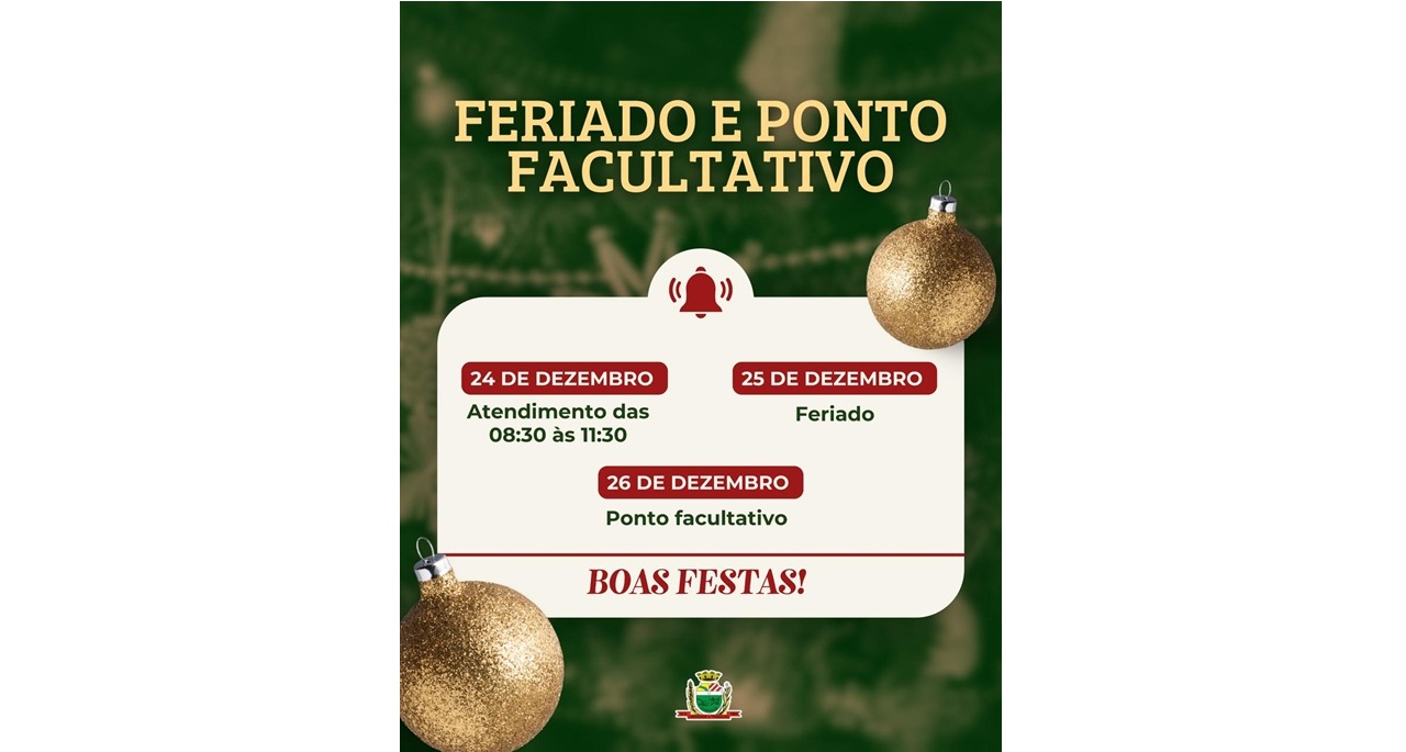 Ponto Facultativo - Feriado