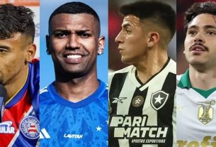 O mercado do futebol brasileiro segue movimentado no início da temporada de 2026.