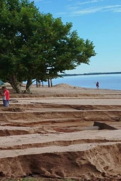 solo da praia da Barrinha, São Lourenço do Sul