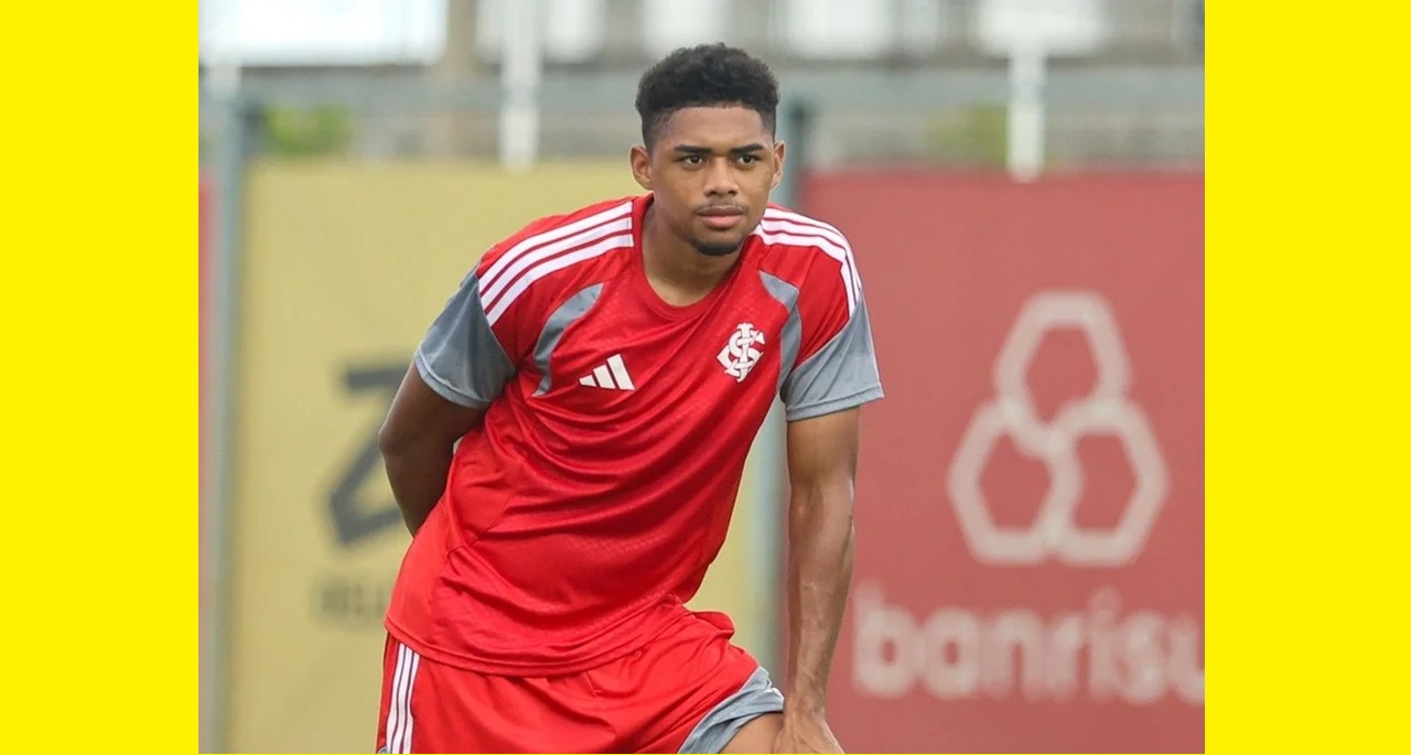 Victor Gabriel, adquirido pelo Inter em definitivo neste início de temporada