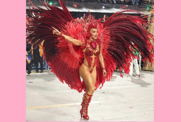 A influenciadora estreou no Carnaval do Rio de Janeiro e enfrentou alguns perrengues