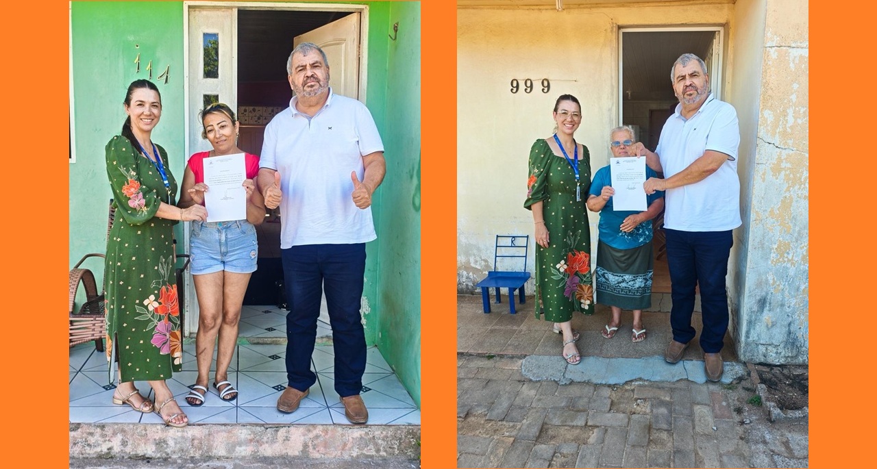 beneficiários do Loteamento Cônego Walter