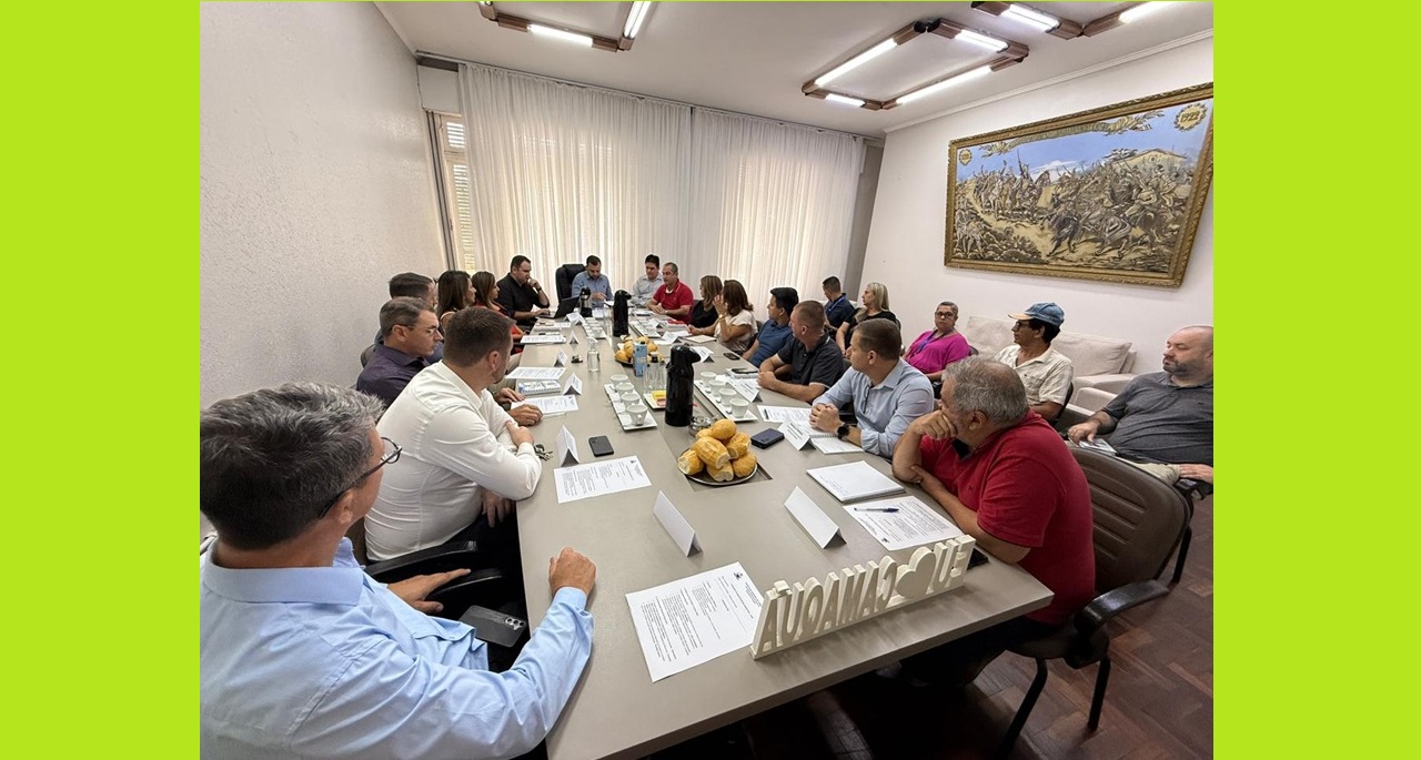 Reunião Mensal gabinete do Prefeito de Camaquã