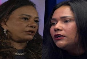 Solange Couto e Chaiany. (Fotos: Reprodução/GloboPlay/Montagem Área VIP)