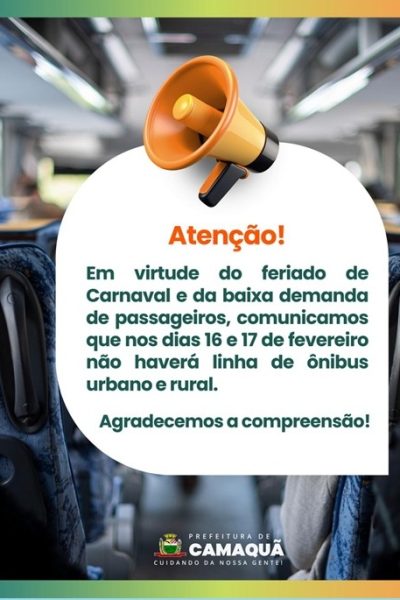 Atenção, Camaquã!