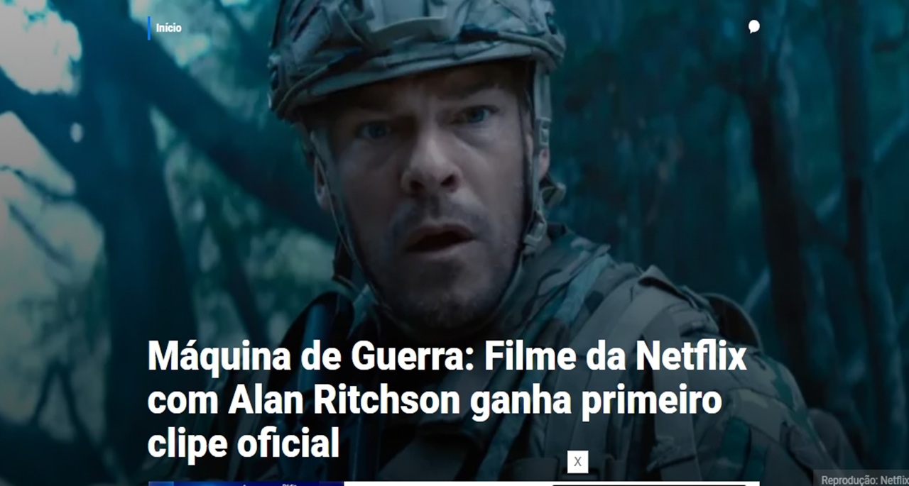 Máquina de Guerra estreia sexta-feira, dia 6