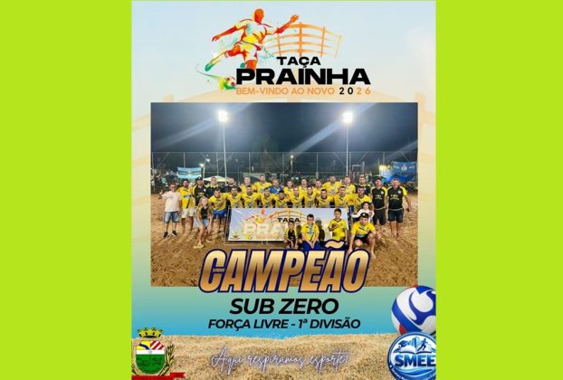 1ª Divisão: Sub Zero Campeão 2026