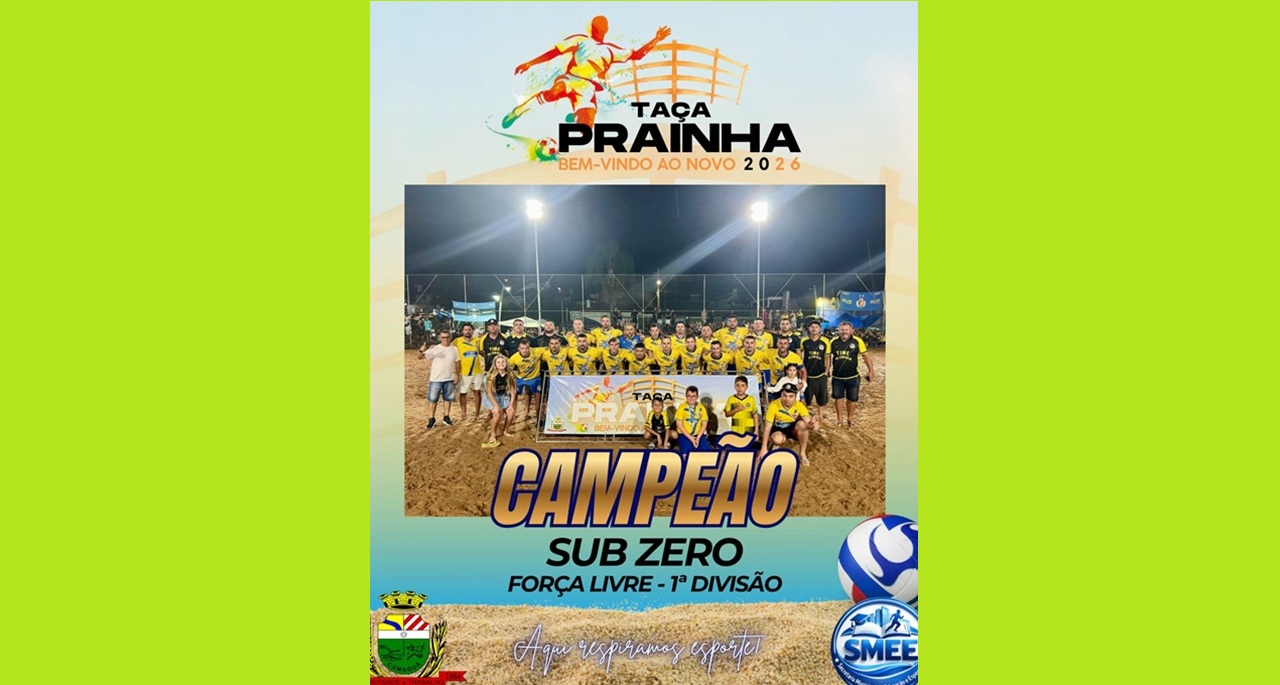 1ª Divisão: Sub Zero Campeão 2026