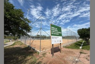 Novas quadras de futebol e vôlei na Prainha