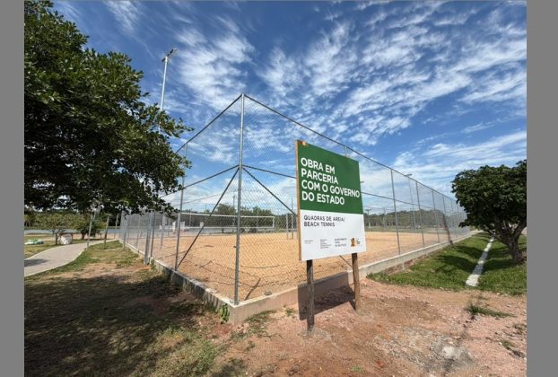 Novas quadras de futebol e vôlei na Prainha