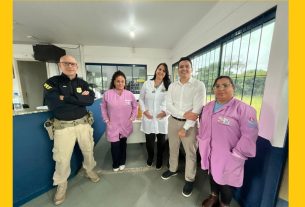Saúde de Camaquã promove ação com a PRF