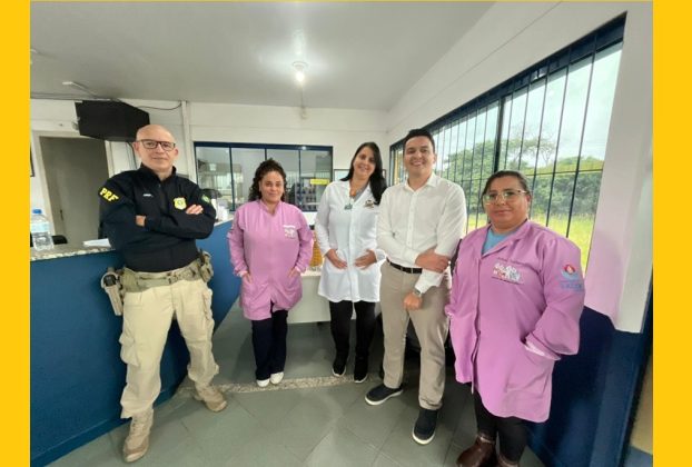 Saúde de Camaquã promove ação com a PRF