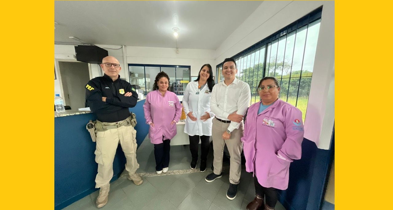 Saúde de Camaquã promove ação com a PRF