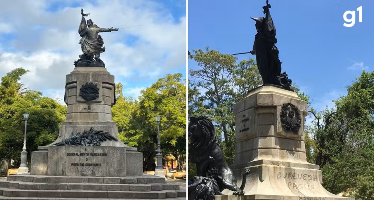 mausoléu do general farroupilha em Rio Grande