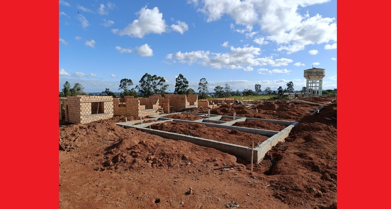 Construção de 60 casas populares na fase 2 do Loteamento das Flores avança mais rápido em 2026