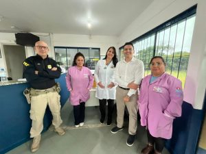  Saúde de Camaquã promove ação com a PRF 