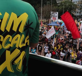 Ato pelo fim da escala 6x1 em 1º de maio Foto: Werther Santana/Estadão