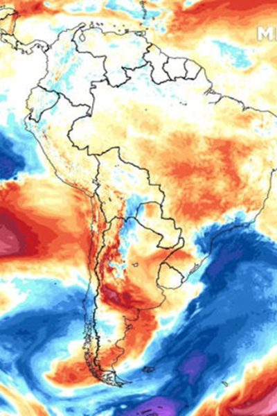 Massa de ar frio vai atingir o Sul e o Sudeste