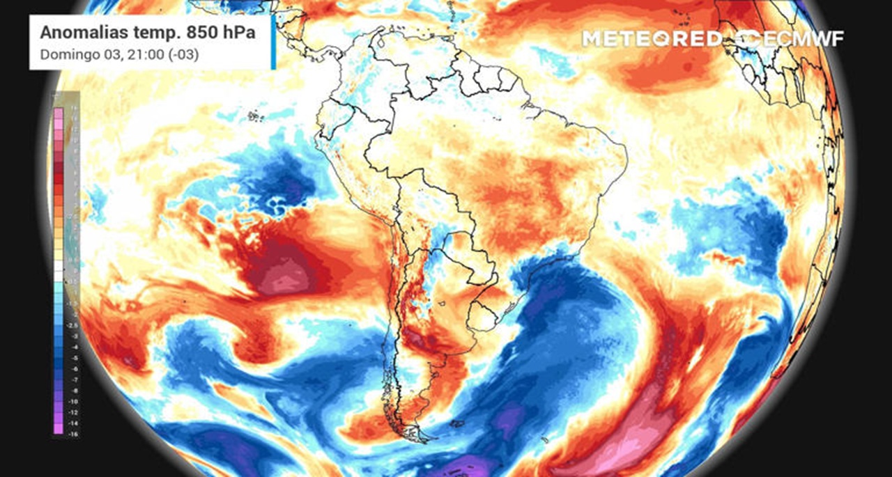 Massa de ar frio vai atingir o Sul e o Sudeste