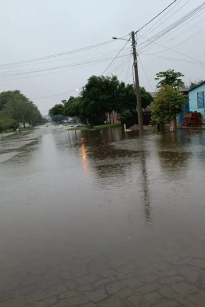 Alagamento em Rosário do Sul