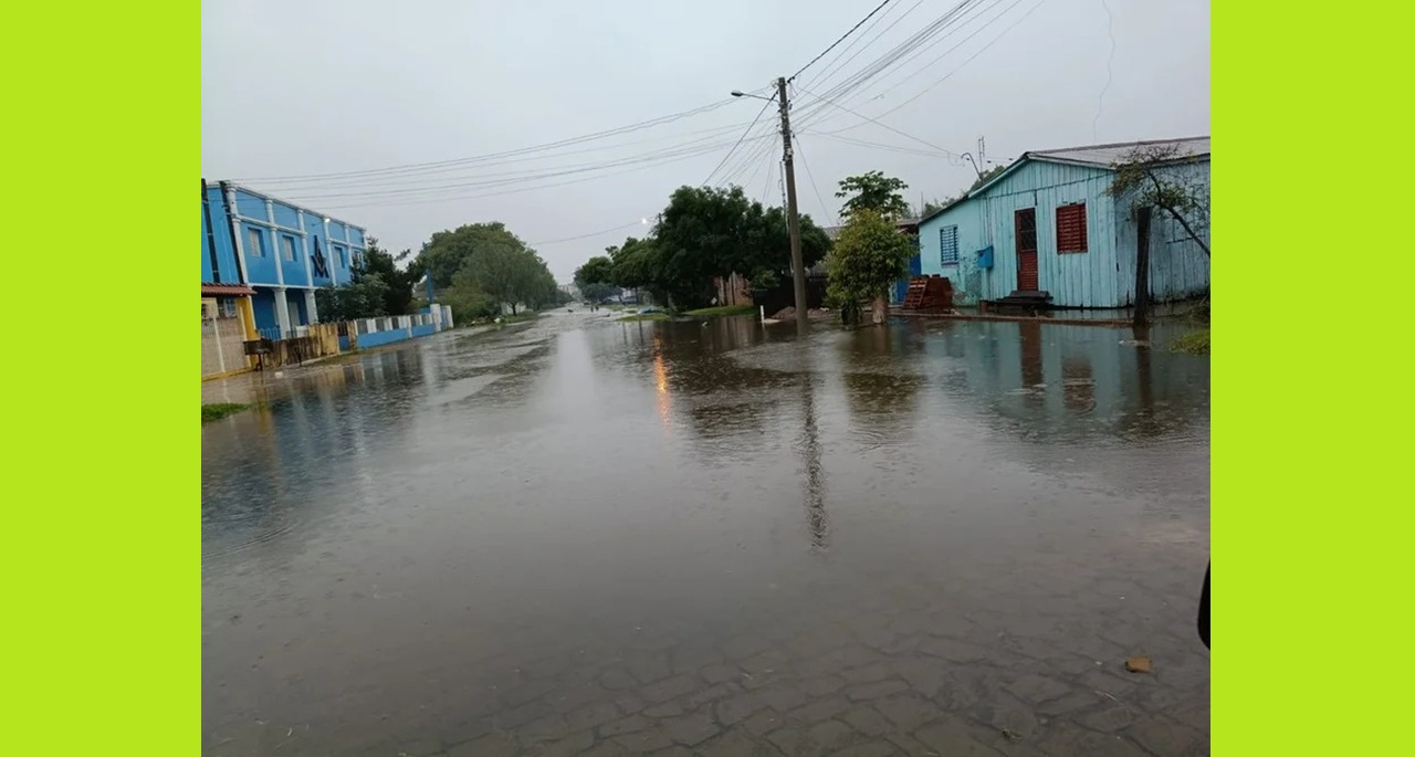 Alagamento em Rosário do Sul