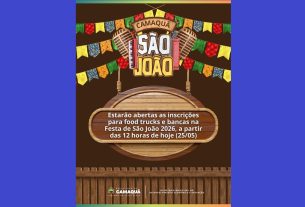 Inscrições Food Trucks e Bancas