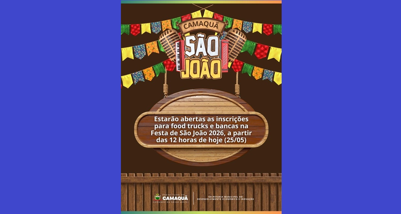 Inscrições Food Trucks e Bancas