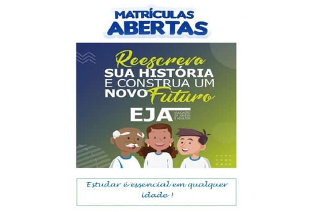 Matrículas para a Educação de Jovens e Adultos (EJA) no Ensino Fundamental
